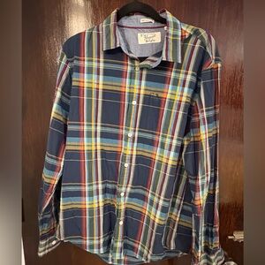Bundle 3 for $15. Original Penguin Multicolor Plaid Men's Shirt. Size Medium.